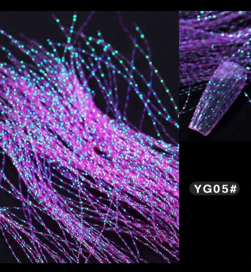 Filaments en soie fluorescent #5