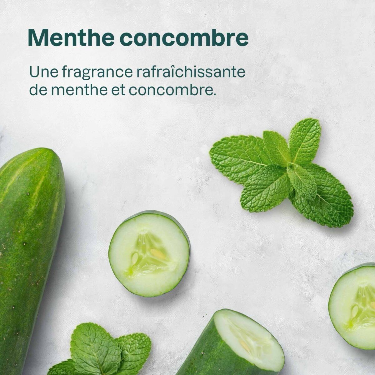 Gel après-soleil – Menthe et concombre