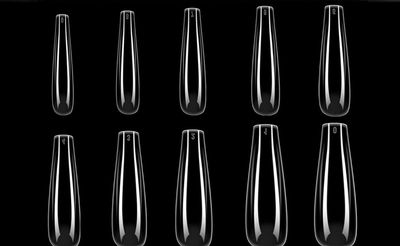 Prothèse ballerine Press on nail claire 500