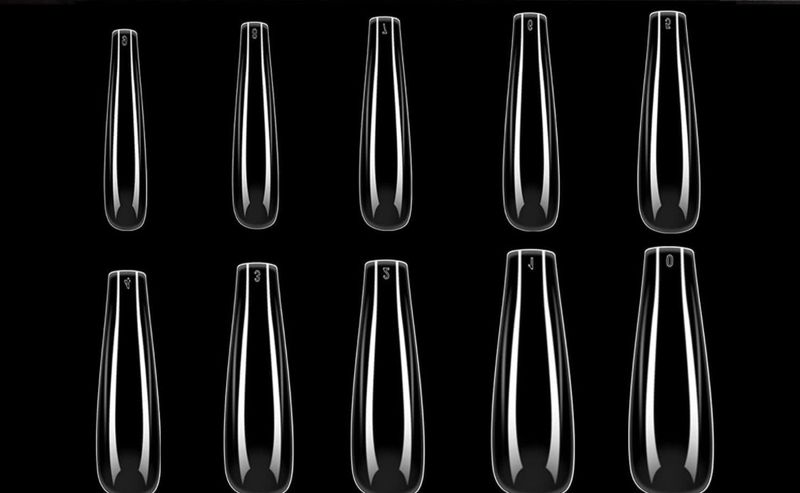 Prothèse ballerine Press on nail claire 500