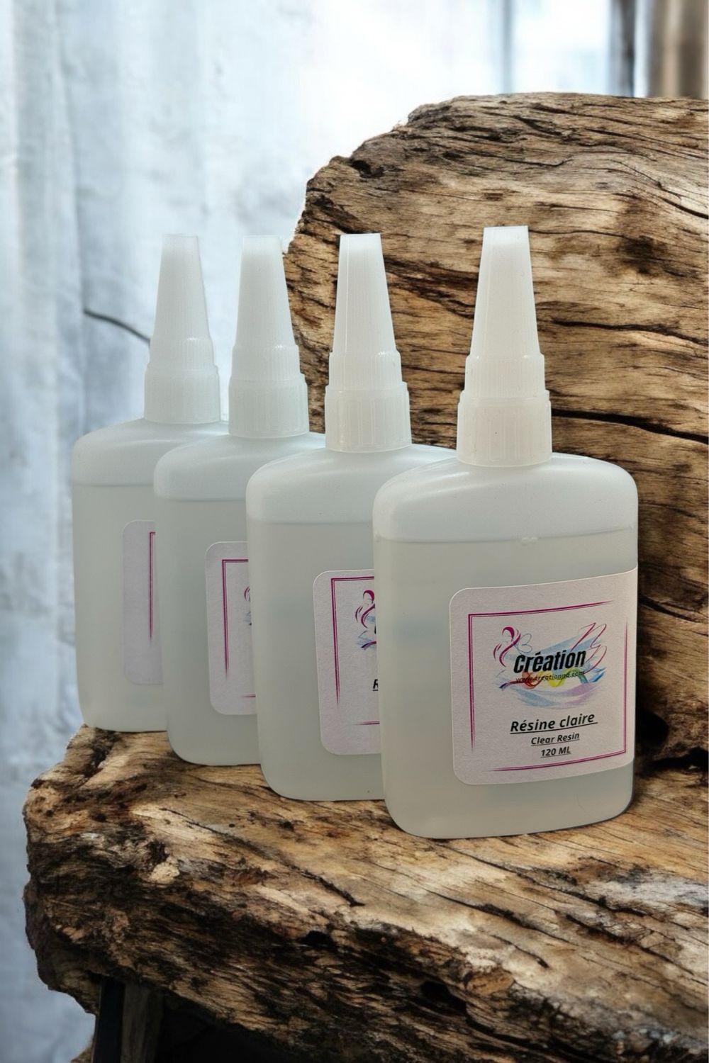 Résine claire 120 ml