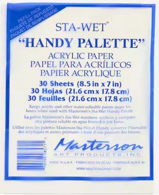 Feuilles de rechange pour palette de peinture