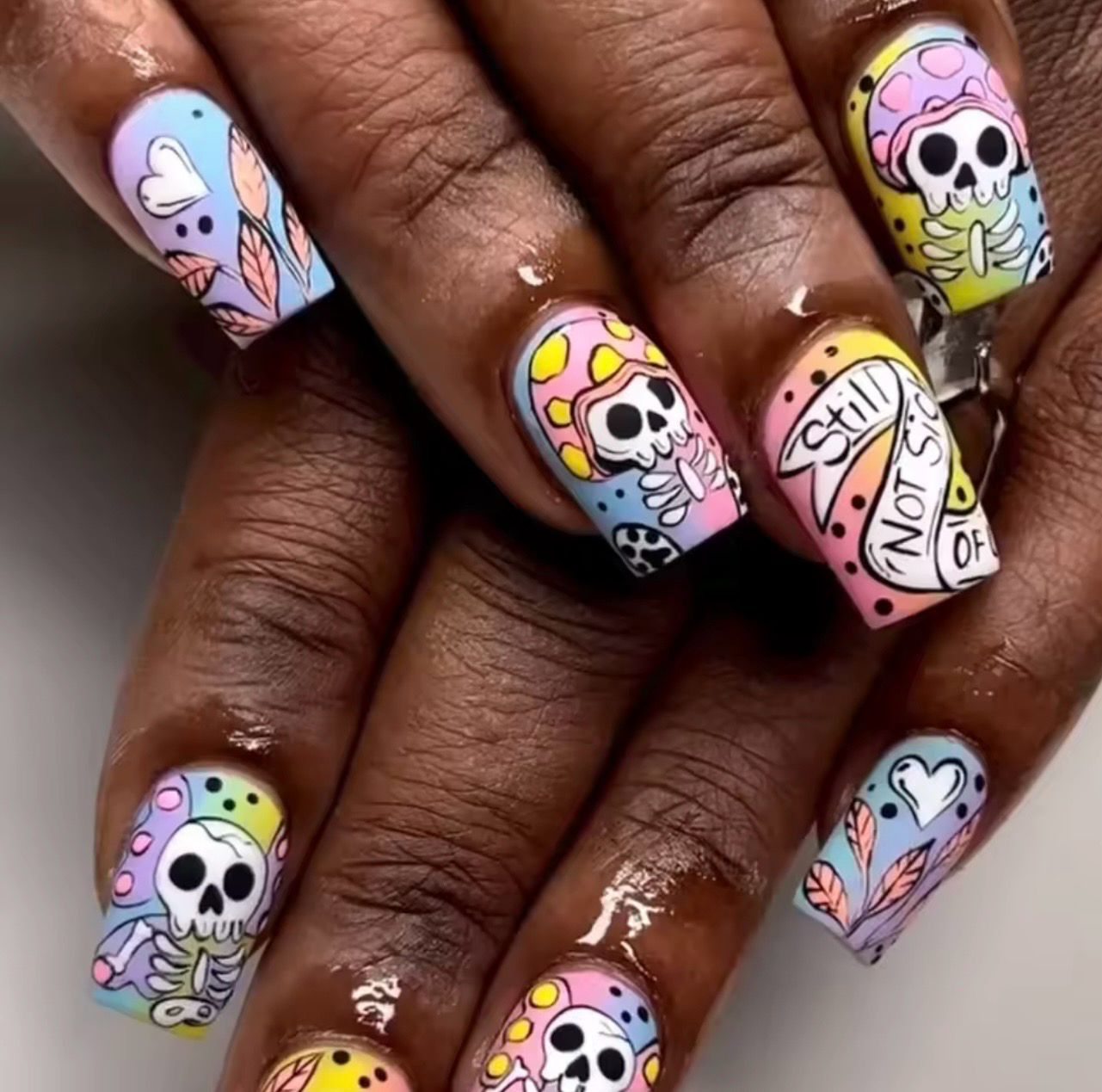 Press on nails Halloween