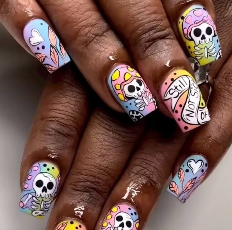 Press on nails Halloween
