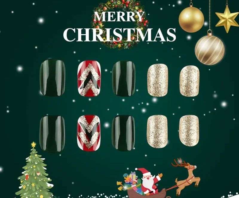 Press on Nail Noël carte cadeau