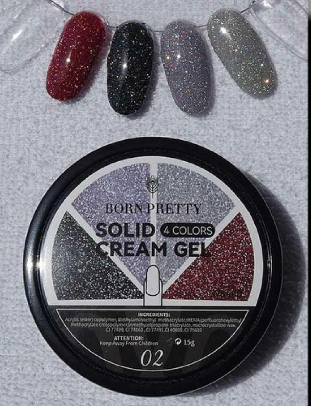 Solide crème Gel no 2