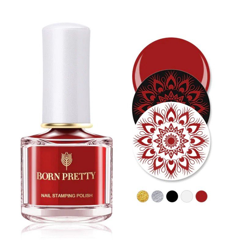 Vernis Stamping rouge