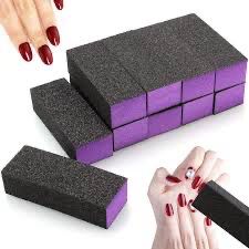 Buffer noir / mauve