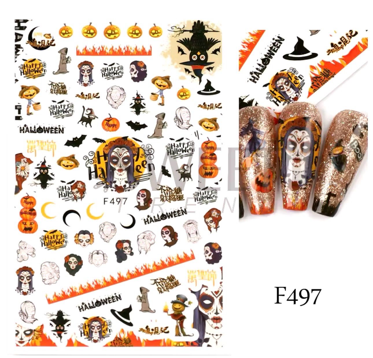 Sticker Halloween F497