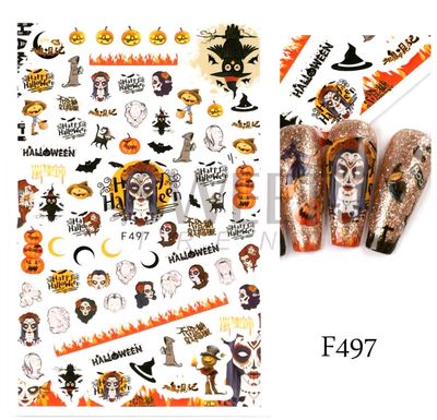 Sticker Halloween F497