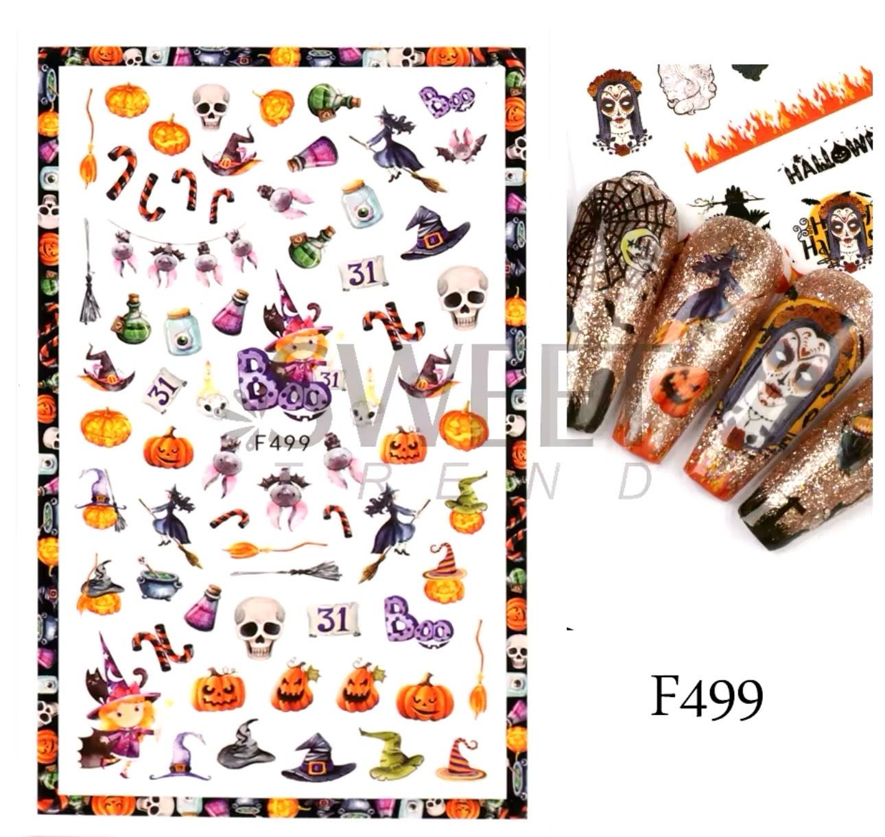 Sticker Halloween F499