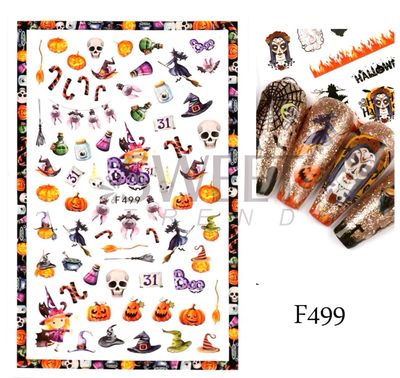 Sticker Halloween F499