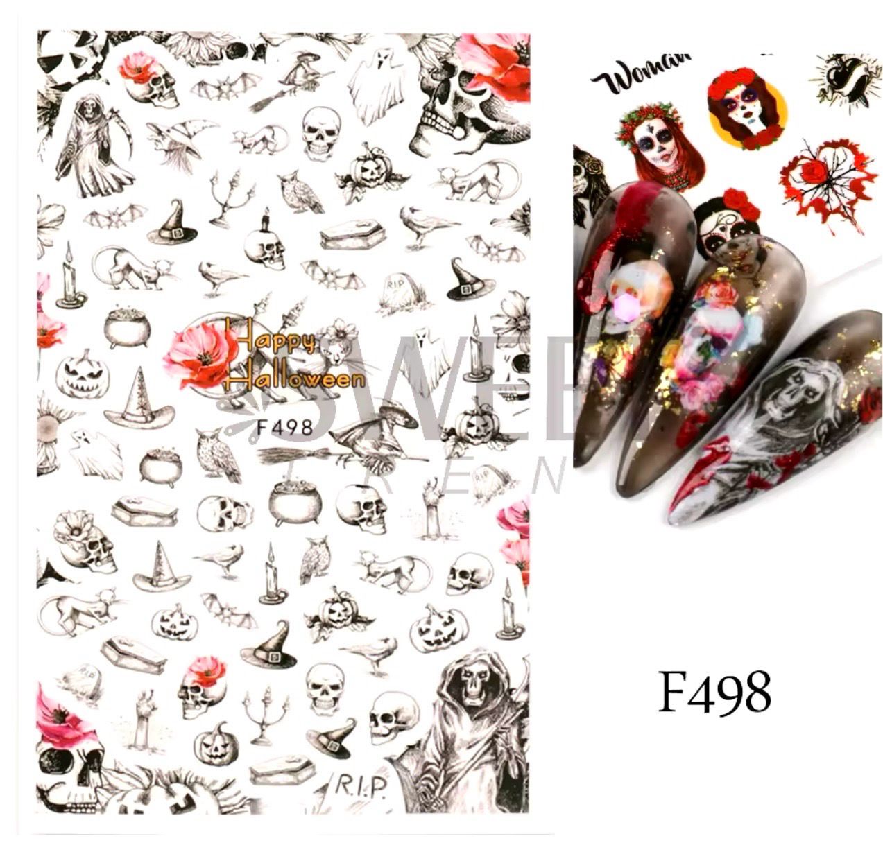 Sticker Halloween F498