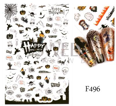 Sticker Halloween F496