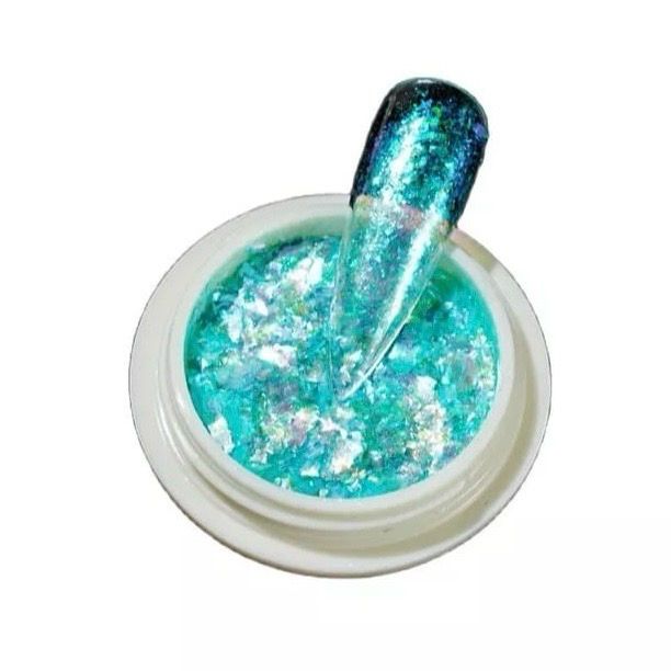 Poudre Aurora sirène Holographique 