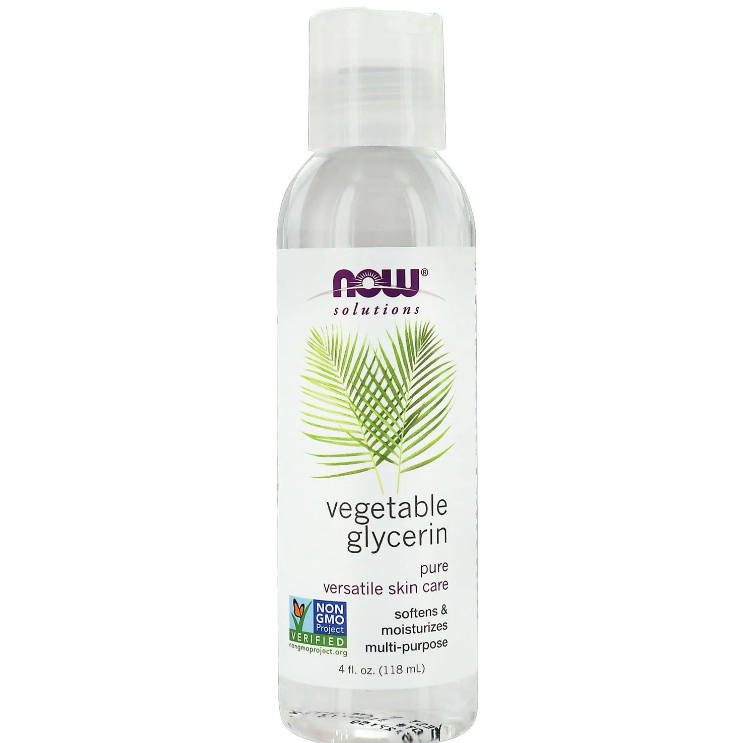 NOW Solutions, Glycérine Végétale, 100% Pure,