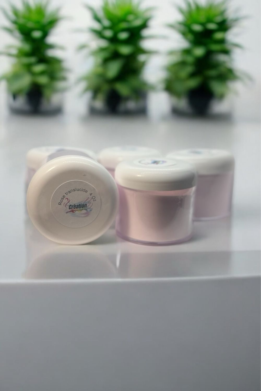 Poudre rose translucide 2 oz