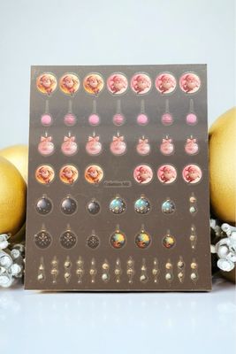 Sticker Noël rose ( père noel )