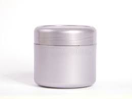 Petit pot vide gris