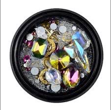 Boîtier trésor vert/rose