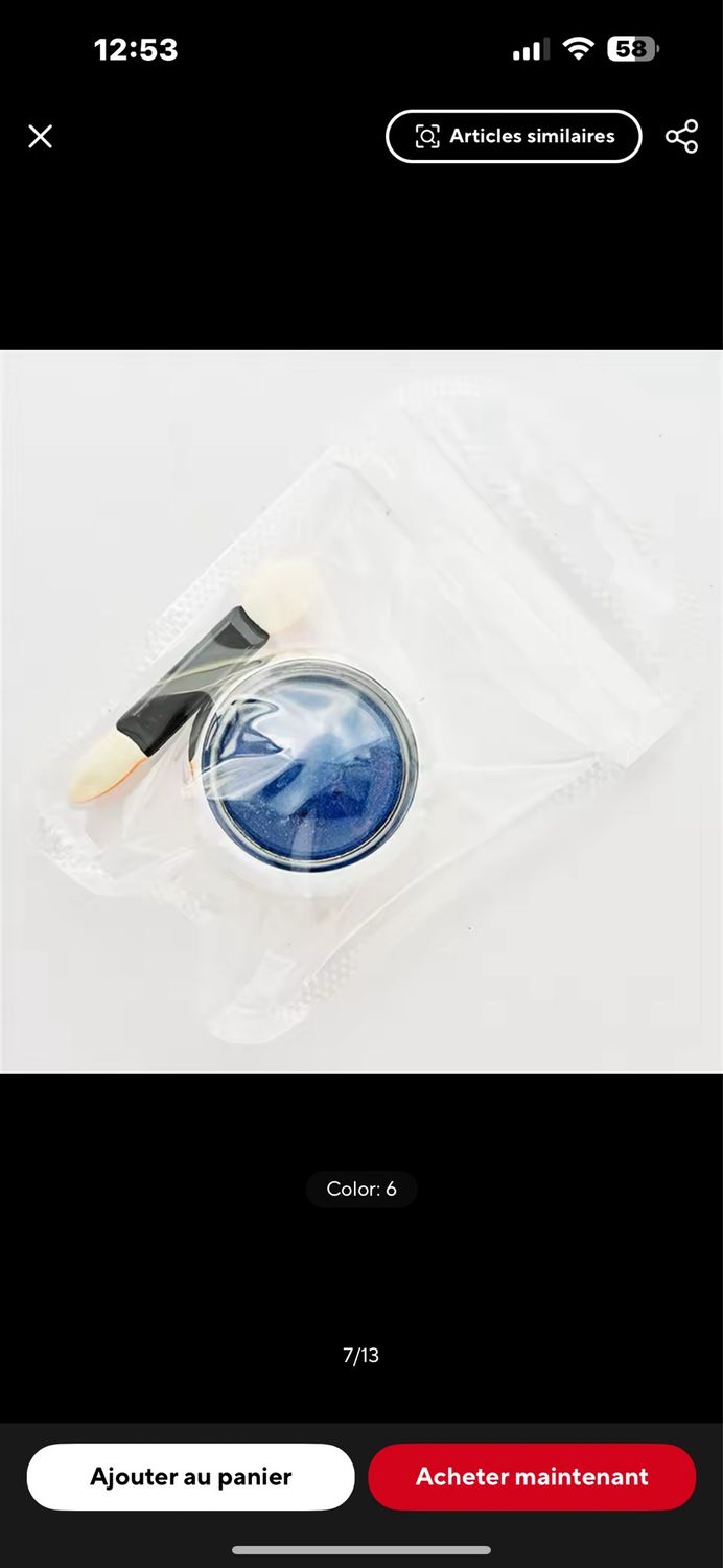 Chrome bleu acier