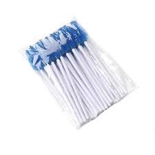 Brosse à cils blanc/bleu