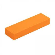Buffer orange carrée