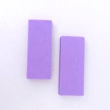 Buffer mauve carrée
