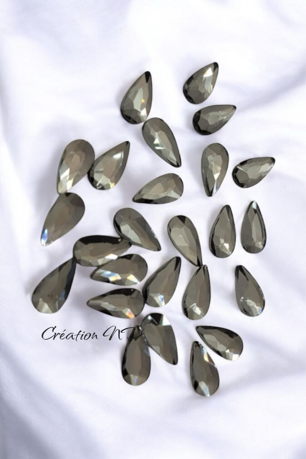 Collection Black Silver, Dark gouttes 5x8