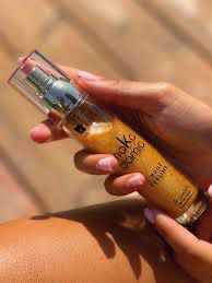 Brume parfumée effet d’or