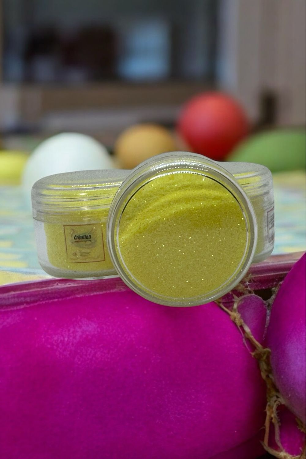 Éclat de luxe Jaune Pâques GLITTER