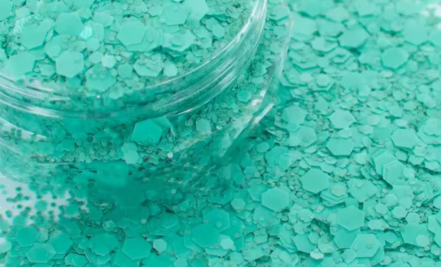 Paillettes MATTES Turquesa Froid No 8