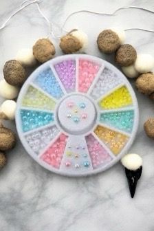 Perles multicolores
