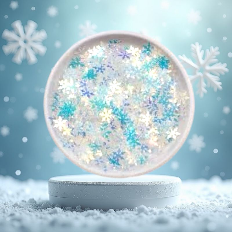 Flocon multicolores No 5