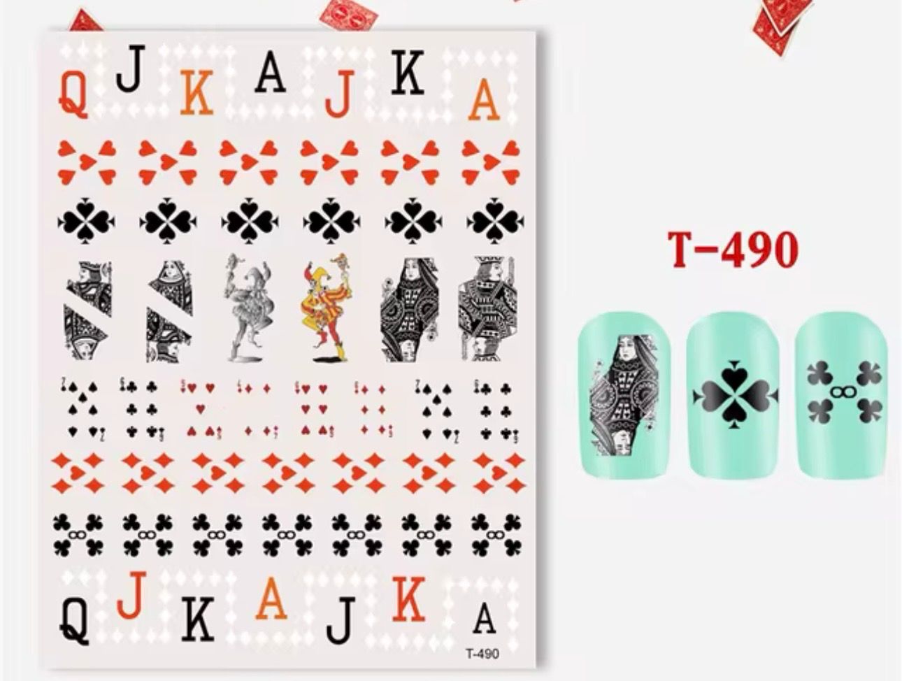Carte à jouer poker