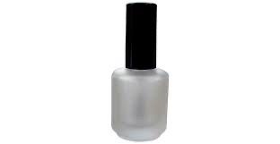 Bouteille vide frosted