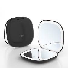 Mini miroir 2 côté grossissant 2x