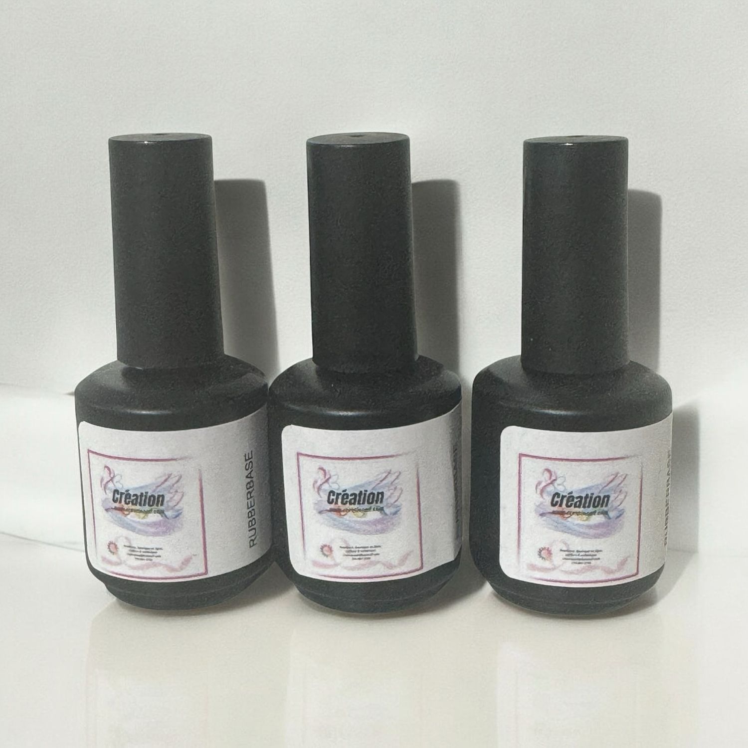 Clear rubberbase