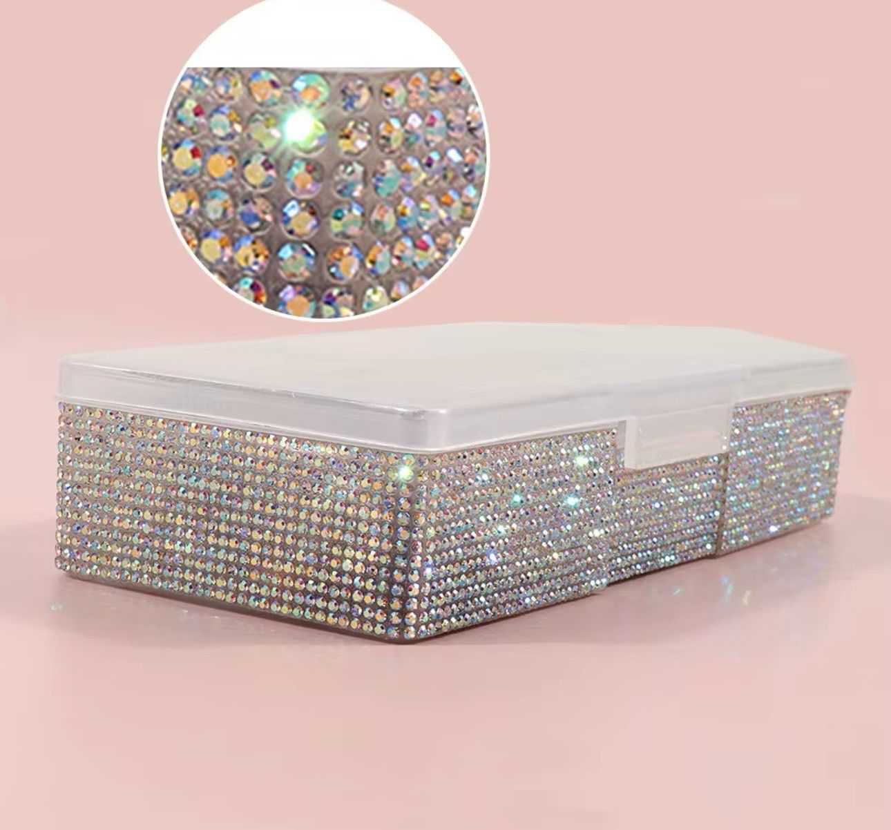 Boîte de rangement strass