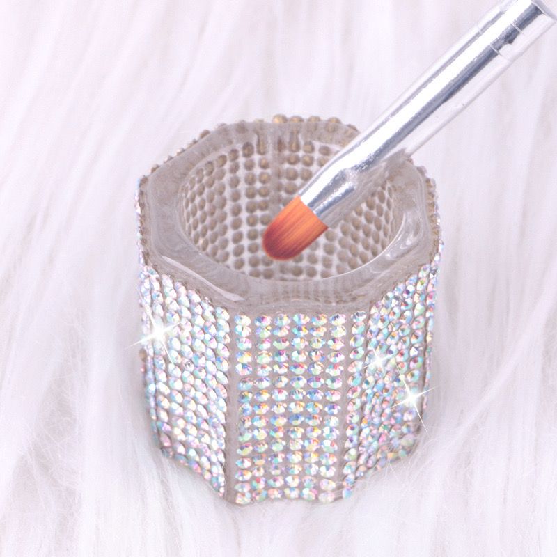 Contenant strass clair