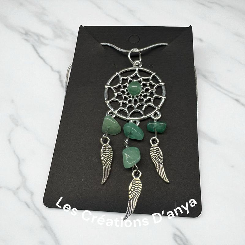 Capteur de rêve jade