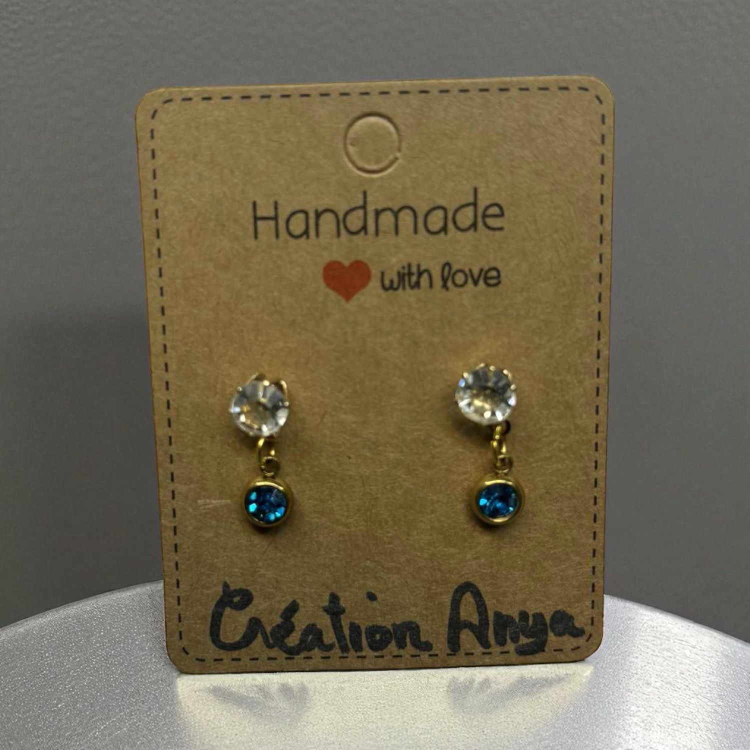 Dormeuse pierre bleu