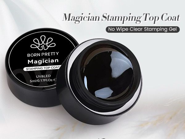 Magician stamping top coat