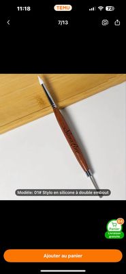 Stylo de modelage deux embouts