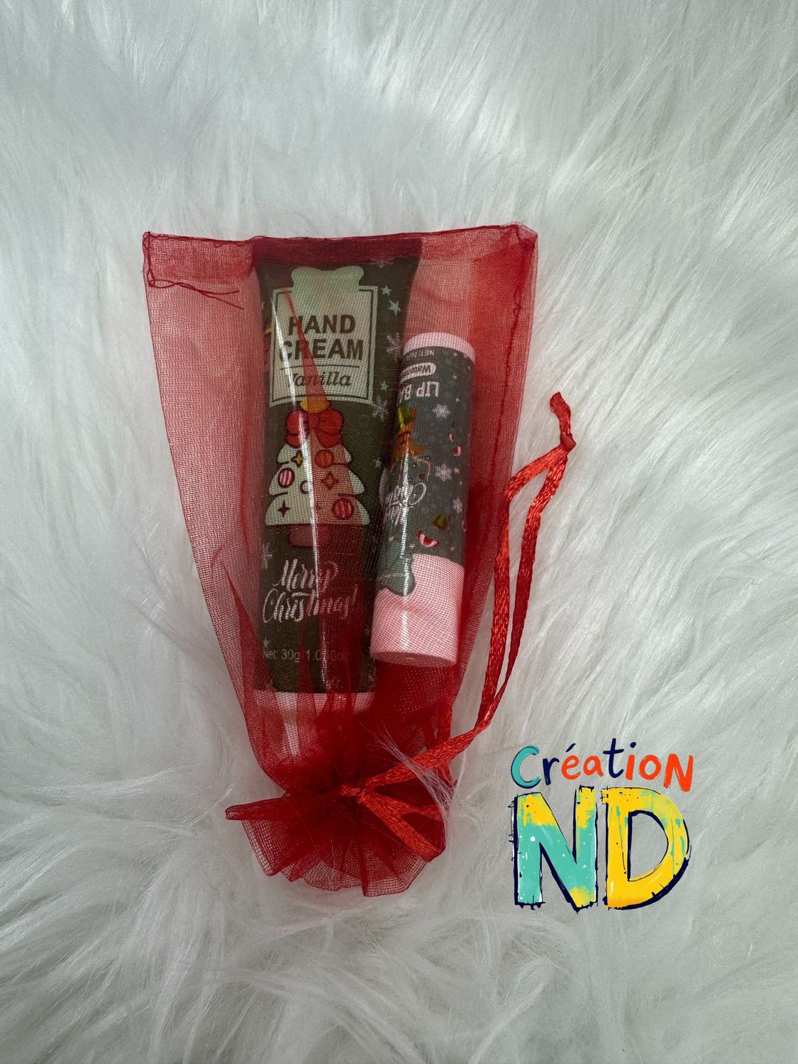 Crème à mains et baume à lèvres VANILLE