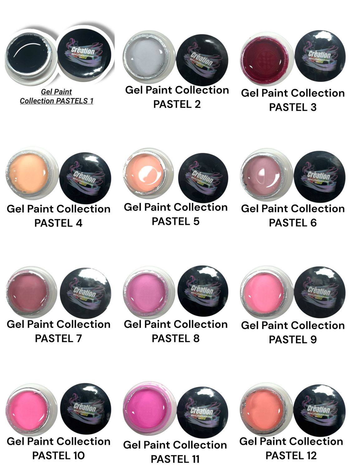 Collection complet 36 couleurs