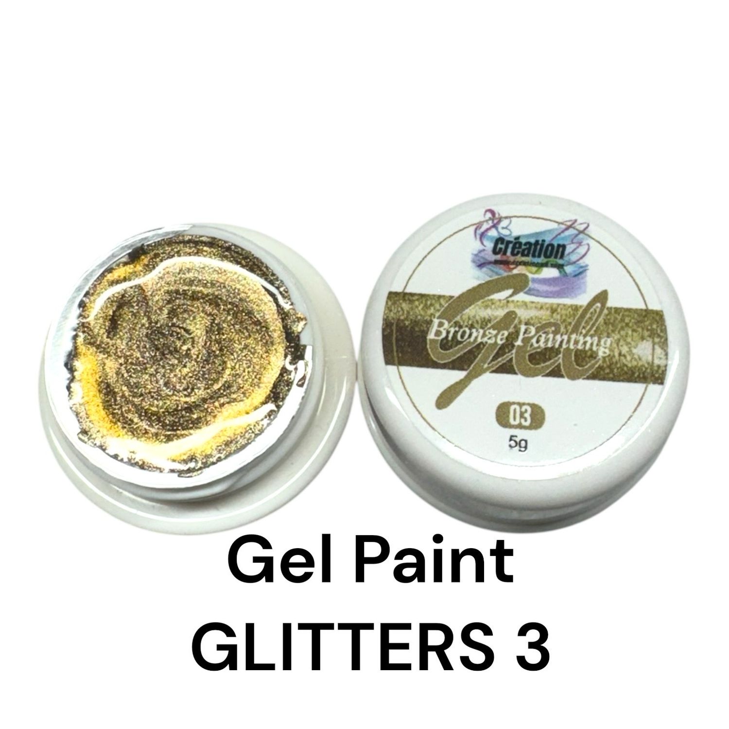 Gel Paint GLITTERS 3