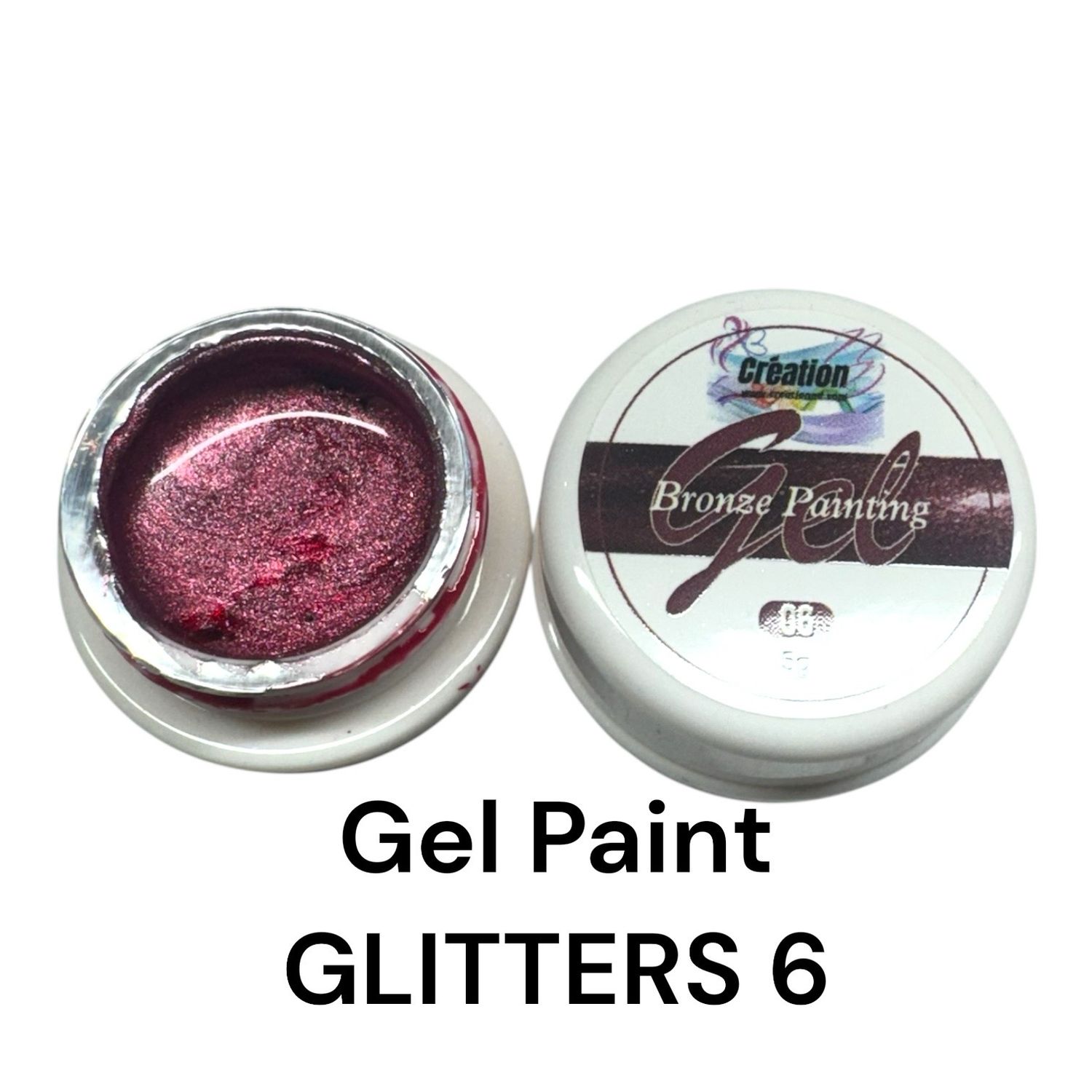 Gel Paint GLITTERS  6
