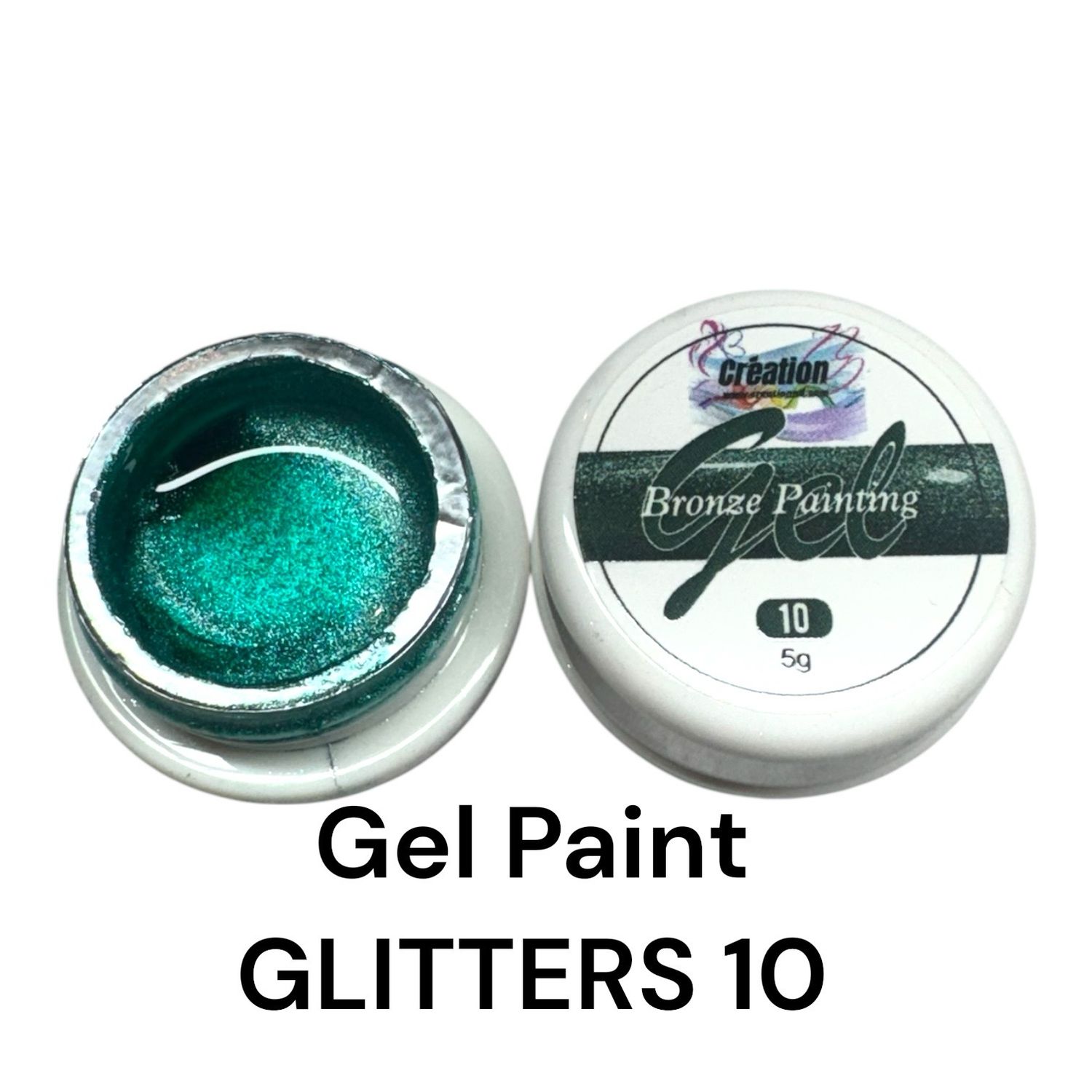 Gel Paint GLITTERS 10