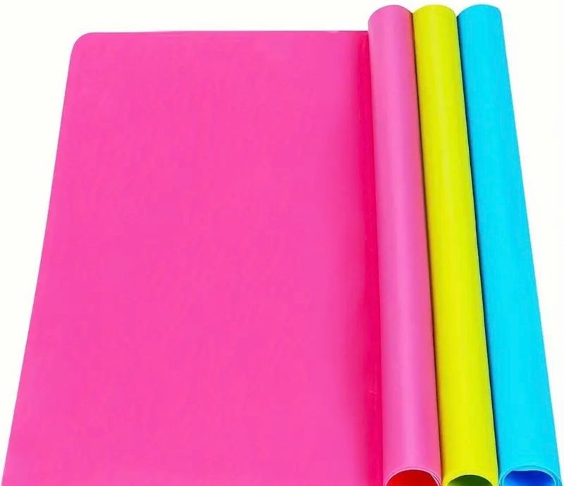 Tapis de silicone jaune